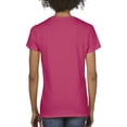 thumbnail image 2 of Gildan Heavy Cotton Women's Classic Short Sleeve V-Neck T-Shirt, 2 of 2