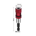 thumbnail image 4 of Soporte de broca de extensión de vástago hexagonal de 1/4 pulgadas 6,35 mm para tuerca de tornillo (rojo) Ndcxsfigh Para estrenar, 4 of 4