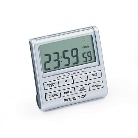 Presto Electronic Clock, Timer