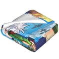 thumbnail image 5 of Hunter X Hunter Cartoon Printing Throw Blanket, All Seasons Flannel Fleece Blanket, Soft & Warm Plush Blankets for Couch Sofa Bed Camping Travel, 40"x30", 5 of 9