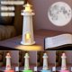 thumbnail image 5 of Moon Lamp Projector Night Light,Lighthouse Lamp Decor Night Light Birthday Gifts, 5 of 5