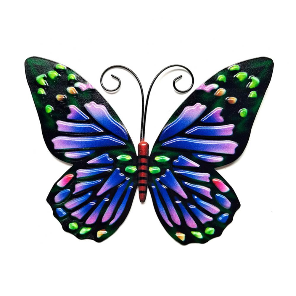 Metal Light Switch Plate Cover Colorful Bright Butterflies Butterfly Home Decor 