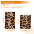 thumbnail image 6 of Yayeee Flameless Candles with Remote Flickering Battery Operated Multi Color Changing, Leopard Pattern, 6 of 7