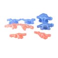 thumbnail image 4 of OUNONA 6Pcs Dinosaur Pancake Molds Assorted Color for Children DIY Activities and Creative Play, 4 of 7