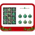 thumbnail image 5 of Twfbrm 24PCS Christmas Balls Ornaments,6cm/2.4in Gold Painted Shatterproof Festive Wedding Hanging Ornaments Christmas Tree Decoration, 5 of 5