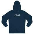 thumbnail image 3 of Printify Creo "Create Your World" Big&Tall Black  Unisex Hooded Sweatshirt, 3 of 25