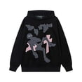 thumbnail image 2 of Sudadera con estampado de calavera de parodia de dibujos animados Y2k, ropa de calle hip-hop, sudaderas con capucha para parejas, sudadera informal perezosa, sudaderas con capucha, 2 of 4