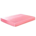 thumbnail image 1 of Well-made Soft Silk-like Polyester Fitted Sheet Fitted Cover Silky Smooth Bed Cover Fitted Elastic(Full,Pink), 1 of 8