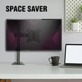 thumbnail image 6 of ELG F50N Full Motion Monitor Desk Mount Arm for 17–34 Inch Screens, Adjustable Height Swivel Tilt VESA Stand, 6 of 9