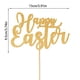 thumbnail image 3 of CaiYueKe Easter Party Cake Topper Decorations Alphabet Number Gold Scallion Paper Flag Inserts for Dessert Cupcake Holiday Celebration Supplies Decorative Flags, 3 of 7