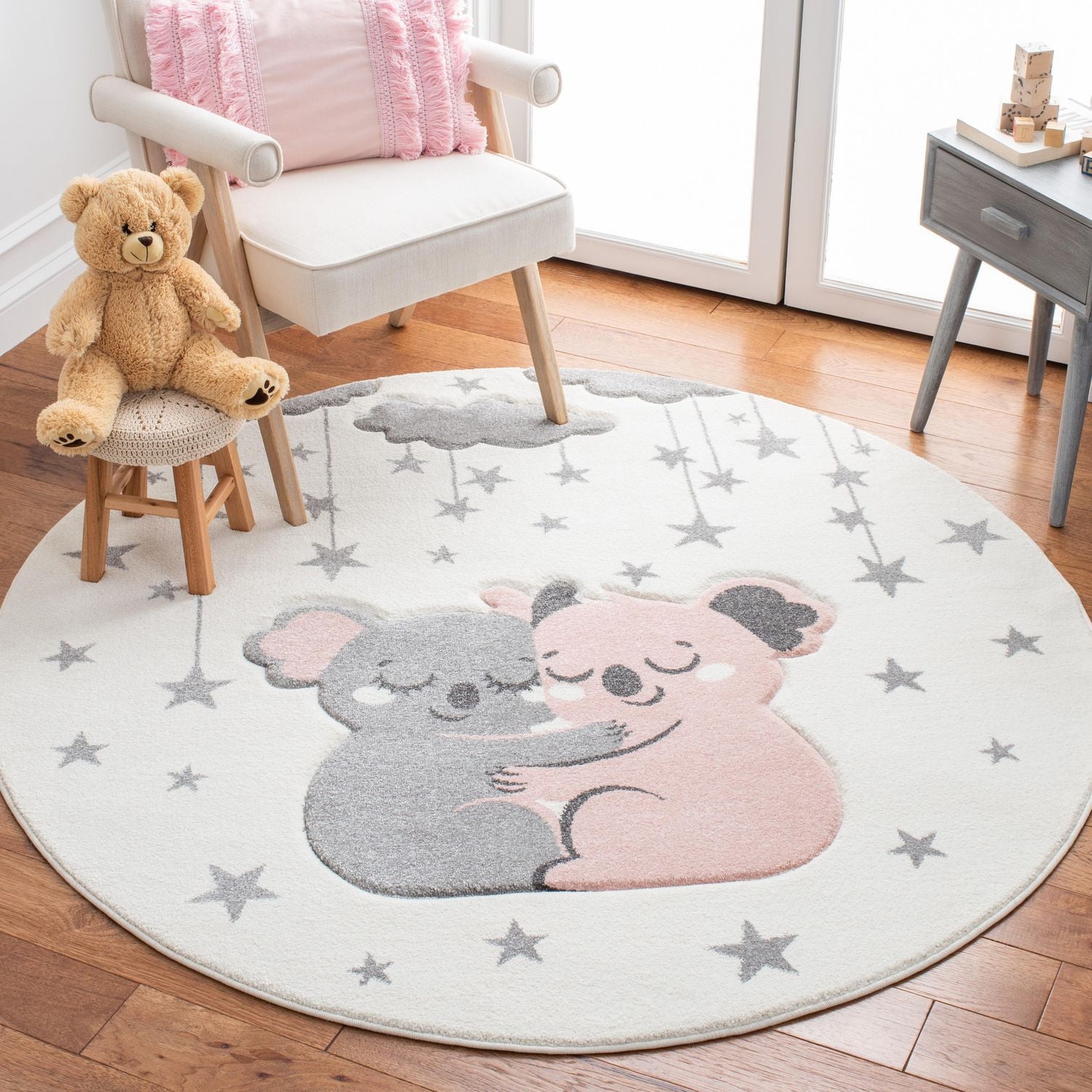 Safavieh Carousel Kids Hugging Koalas Area Rug