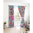 thumbnail image 3 of Colorful Abstract Blackout Curtains for Bedroom/Living Room, Thermal Insulated Kitchen Curtains, Oil Painting Modern Artwork Grommet Darkening Window Treatment Drapes 52"x63"x2, 3 of 8