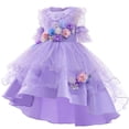 thumbnail image 2 of Encanto Mirabel Girls Costume Dress Cosplay Princess Isabella Madrigal Halloween Dress Up, 2 of 6