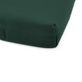 thumbnail image 3 of Jordan Manufacturing 72" x 22" Forest Green Solid Rectangular Outdoor Chaise Lounge Cushion with Ties and Hanger Loop, 3 of 12