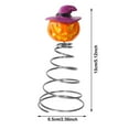 thumbnail image 3 of 2pcs Spooky Halloween Tree Topper Miniature Pumpkin Topper Mini Christmas Ornaments for Halloween Party Decor DIY Holiday Festival Scary Celebration and Themed Home Decoration, 3 of 8