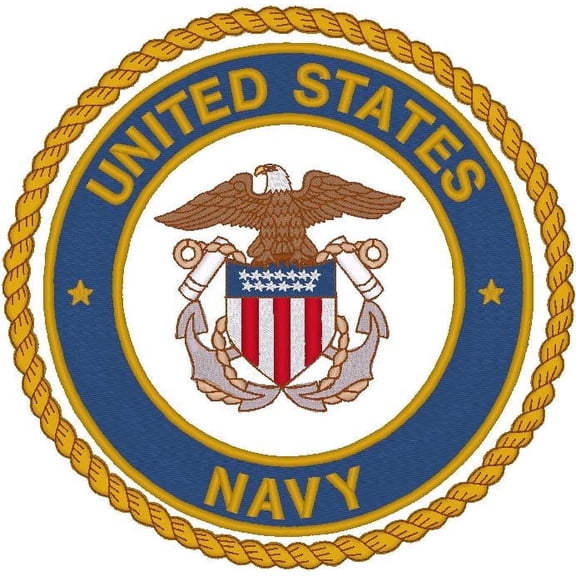 United States Navy Edible Image Icing Cake Topper for Quarter Sheet Cake, by TNCT