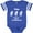 Football Blue and White, variant on Inktastic Funny Tuba Player Music Joke Boys or Girls Baby Bodysuit