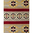 thumbnail image 1 of Ahgly Company Indoor Rectangle Abstract Brown Southwestern Area Rugs, 4' x 6', 1 of 6