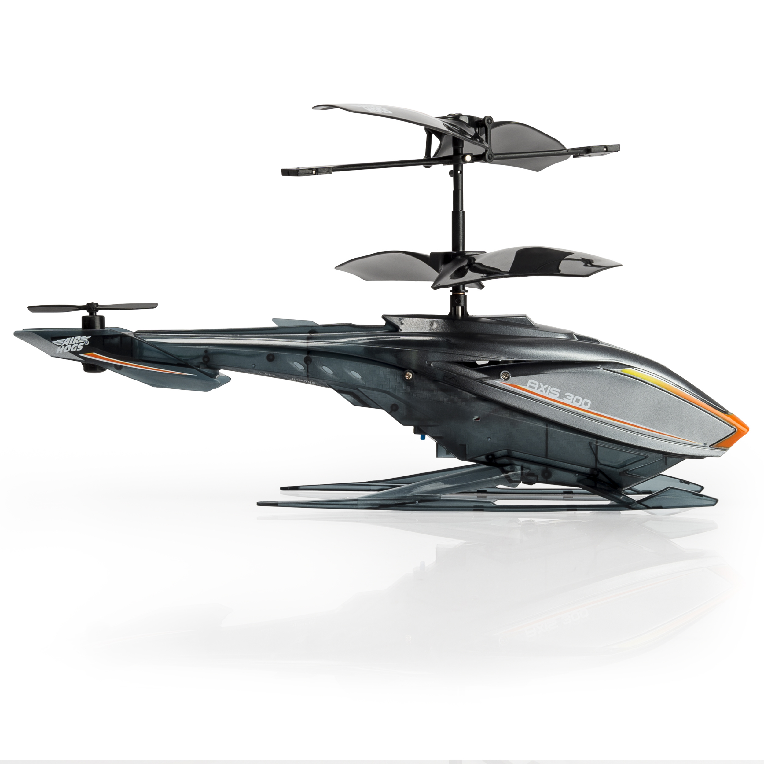 Air Hogs RC Axis 300X, Gray R/C Helicopter with Batteries - image 3 of 6