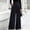 Dark Blue, variant on Work Pants Women Business Casual High Waisted Wide Leg Flowy Straight Leg Pleated Palazzo Bottoms Dressy Workwear Office Trousers with Pockets