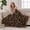 Brown03, variant on Joyfy Camel Leopard Knitted Throw Blanket 50x60 Inches, Cozy Soft Throw for Couch, Bed, Sofa - Cute Aesthetic Room Decor and Gift for Women, Mom, Girls, Mothers Birthday