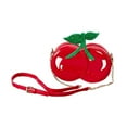 thumbnail image 3 of Wxqbjtam Novelty Handbag Funny Decoration with Removable Chain Trendy Cherry Shaped Purse, 3 of 9