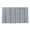 Blue French Fries, variant on Mid-Century Plaid Microfiber Bath Mat, Quick Dry Super Absorbent Bathroom Door Mat, Non Slip Retro Checkered Floor Rug for Toilet Shower Entrance Home Decor