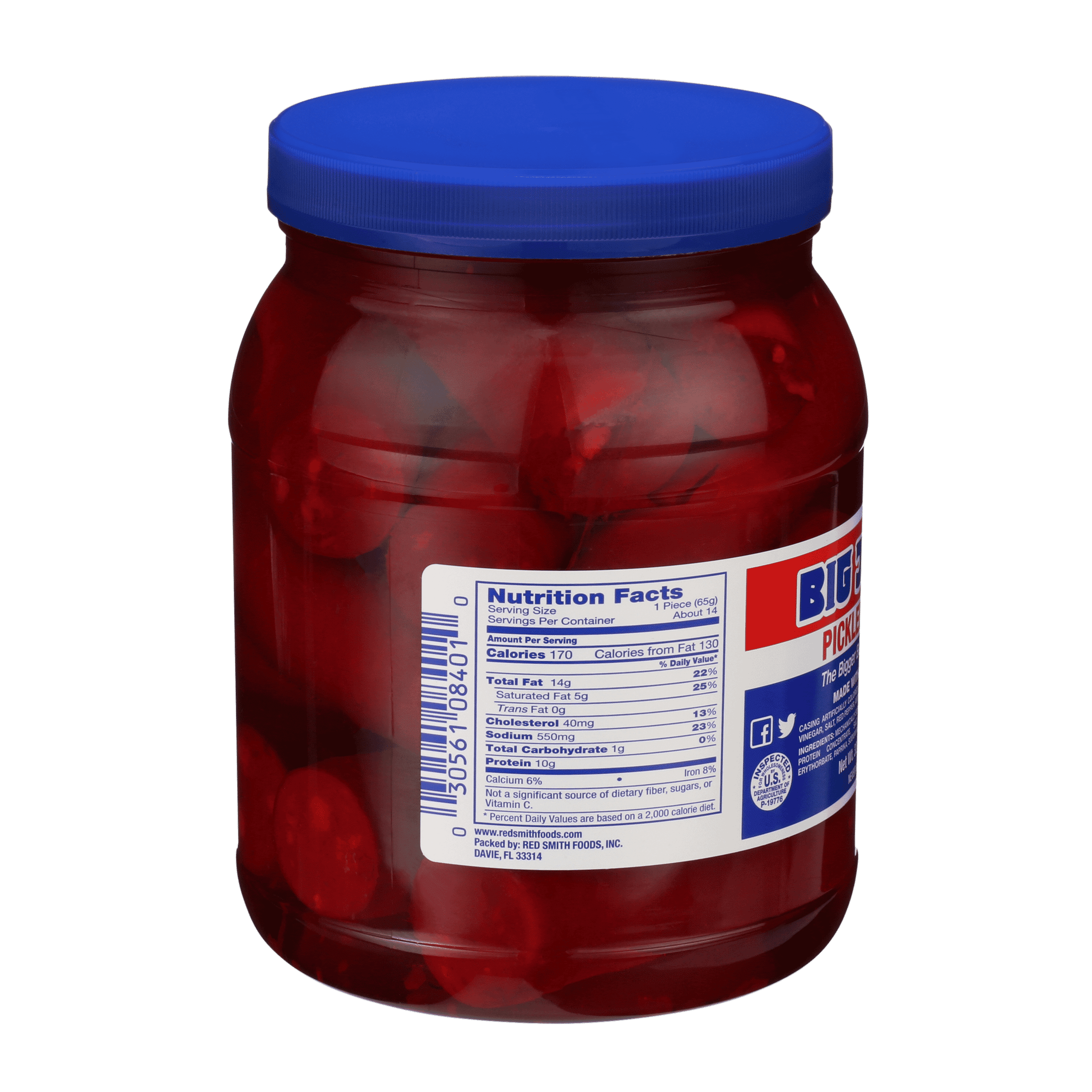 Big John's Ready to Eat Pickled Sausage 32oz Jar