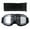 Black skin-Silver, variant on Motorcycle Goggles Vintage Leather Riding Glasses Scooters ATV Off-Road Anti-Scratch Dust Proof Eyewear