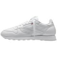 thumbnail image 6 of Reebok Men's Classic Leather Casual Sneakers, White/White/Light Grey 2, 8 M US, 6 of 6