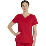 Dickies Dynamix Scrubs Top for Women V-Neck DK730