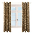 thumbnail image 4 of Leopard Print 2pcs Blackout Curtains For Living Room Bedroom Grommet Top Window Set for Left And Right Biparting Open, 4 of 6