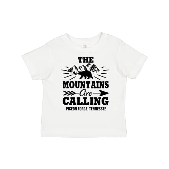 Inktastic Pigeon Forge Tennessee the Mountains Are Calling Boys or Girls Toddler T-Shirt