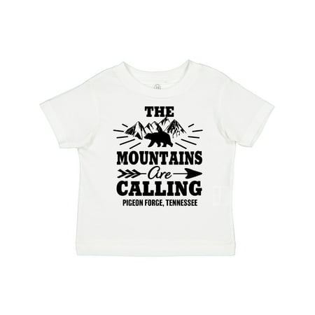 

Inktastic Pigeon Forge Tennessee the Mountains Are Calling Gift Toddler Boy or Toddler Girl T-Shirt