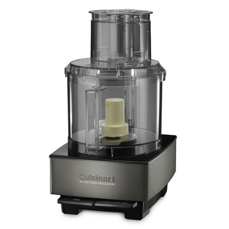 Cuisinart - Custom 14 Cup Food Processor - Black Stainless Steel
