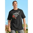 thumbnail image 2 of KingSize Men's Big & Tall Easy Style Graphic Tee, 2 of 2