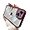 Red, variant on for iPhone Case,2 in 1 Matte Slicone Frame with Gamera Glitter Diamend Metal Lens Buttons Clear Soft Shockproof Phone Case (Green,iPhone 11)