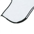 thumbnail image 4 of 2X Sac de Golf Housse de Pluie Fermeture Éclair Imperméable et Anti-Poussière Housse Transparente, 4 of 5