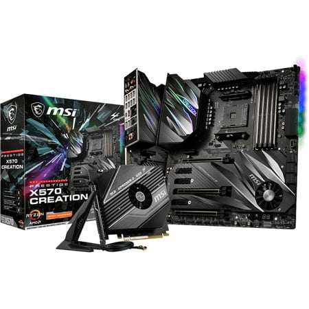 MSI X570CREATION PRESTIGE X570 CREATION Desktop (Best Desktop Motherboard For Virtualization)