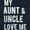 Navy, variant on Auntie Uncle Present Loved Niece Cute Toddler Boy Girl T Shirt Infant Toddler Brisco Brands 6M