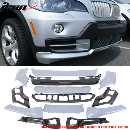 - Fits 07-10 X5 E70 PP Full Aerodynamic AERO Bumper Body Lip Kit Front&Rear 13PCS