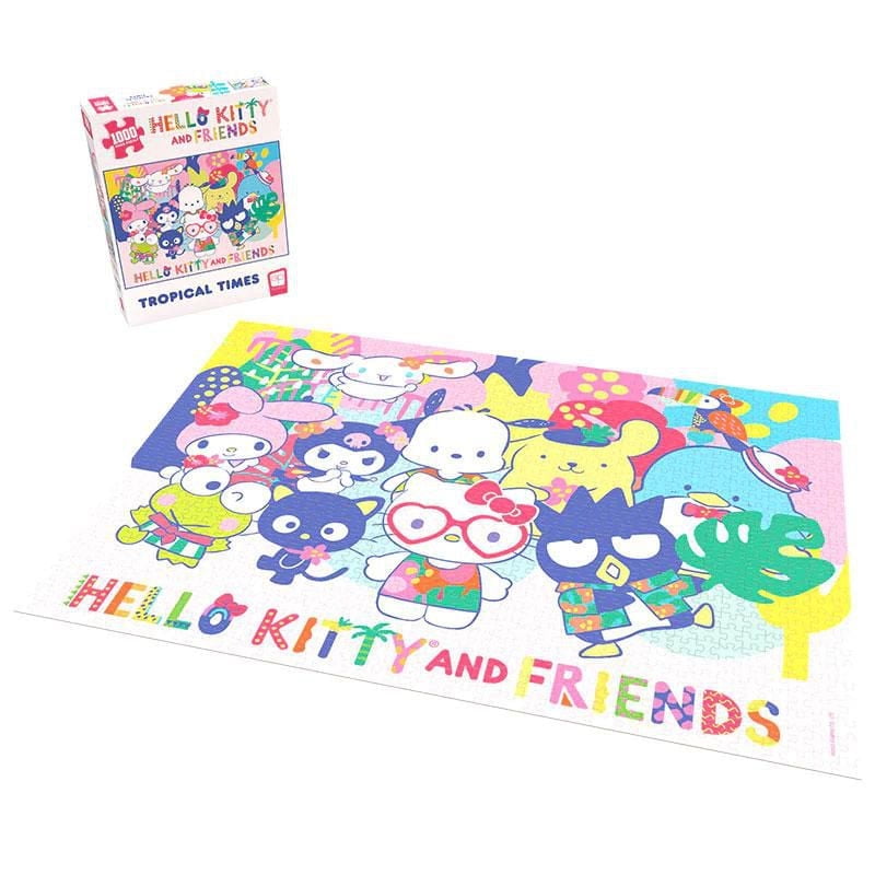 Hello Kitty and Friends "Tropical Times" Casse-Tête De 1,000 Pièces