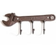 thumbnail image 1 of ERDS-Wrench Spanner Shape Vintage Key Rack Holder Hooks Cast Iron Decorative Wall Mounted Man Cave Garage Tool Holder Coat Hat Hooks Rack Hanger, 1 of 4