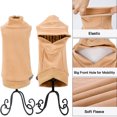 thumbnail image 4 of Graflsoa Cozy Winter Pet Sweater for Cats and Dogs - Soft Polyester, High Elasticity, Fashionable Design, Multiple Colors & Sizes (Brown, S), 4 of 6