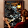 thumbnail image 6 of Xoloitzcuintli Dog and Guitar Picture Poster Unframe, Xoloitzcuintli Dog Canvas Frame Ready to Hang - Gifts For Women - Gifts For Women, 6 of 6
