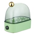 thumbnail image 3 of Cocedor de huevos de 220 V, procesador de alimentos con capacidad para 2 huevos, ideal para dormitorios (verde), 3 of 8
