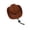 🍒 M_New#2657, variant on Dog Cat Cowboy Hat Costume – Brown Mini Pet Hat, Adjustable Non-Woven Fabric, Small Size 6.1 x 5.03 x 2.36 in, Halloween Party Photo Prop Decoration