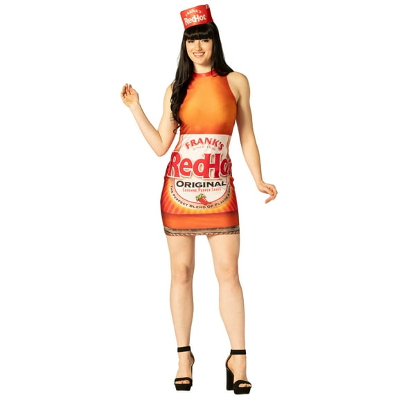 Imposta Costumes Frank's Red Hot Sauce Dress Halloween Costume, Red, Women's Size 0-4, 30068-XSS