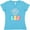 Aqua, variant on Easter Hangin' with My Peeps Women's V-Neck T-Shirt