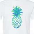 thumbnail image 4 of Inktastic Blue and Green Pineapple T-Shirt, 4 of 5